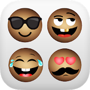  African Emoji Keyboard 2018 - Cute Emoticon   -  APK