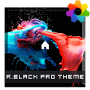  Black Xz Theme For Xperia   -  