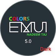  Colors Dark Huawei theme   -  