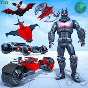  Bat Hero Man Game : Robot Game   -  