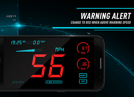  Hud Speedometer - Car Speed Limit App with GPS   -  