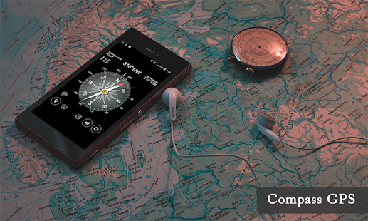  Smart Compass Navigation MAP   -  