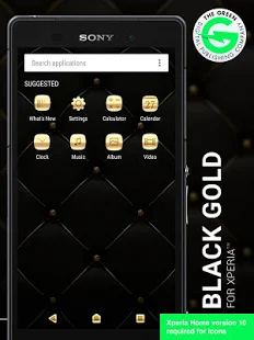  Black Gold for Xperia   -  