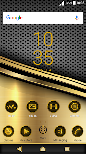  Carbon Gold For XPERIA   -  