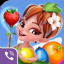 Взломанная Viber Fruit Adventure на Андроид  - Открыто все