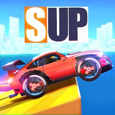 Взломанная SUP Multiplayer Racing на Андроид  - Бесконечные монеты