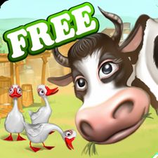 Взломанная Весёлая ферма Free на Андроид  - Открыто все