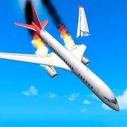  Plane Crash: Flight Simulator   -  