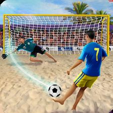 Взломанная Shoot Цель Пляжный футбол на Андроид - Бесконечные деньги