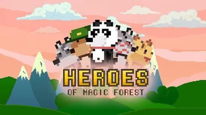 Взломанная игра Heroes of Magic Forest на Андроид - Бесконечные монеты