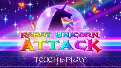 Взломанная игра Robot Unicorn Attack на Андроид - Бесконечные монеты