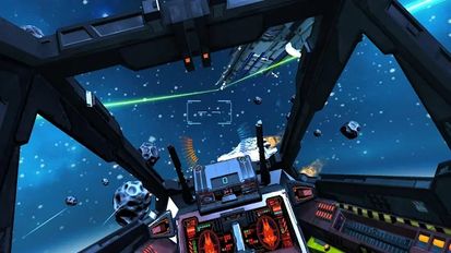 Взломанная игра Minos Starfighter VR на Андроид - Бесконечные деньги