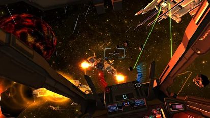 Взломанная игра Minos Starfighter VR на Андроид - Бесконечные деньги