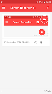Программа Захват видео с экрана на Андроид - Обновленная версия