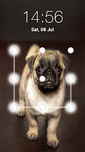 Программа Экран блокировки щенка на Андроид - Полная версия