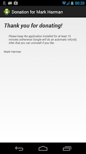 Программа Donation for Mark Harman на Андроид - Обновленная версия