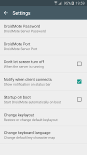 Программа DroidMote Server (root) на Андроид - Открыто все