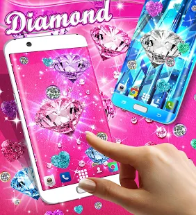 Программа Diamond live wallpaper на Андроид - Полная версия
