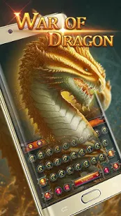 Программа War of dragon godzilla Keyboard на Андроид - Открыто все