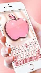 Программа Rose Gold Keyboard for Phone8 на Андроид - Новый APK