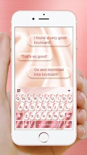 Программа Rose Gold Keyboard for Phone8 на Андроид - Новый APK