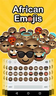 Программа African Emoji Keyboard 2018 - Cute Emoticon на Андроид - Новый APK