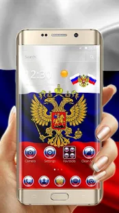 Программа Тема дня российского флага на Андроид - Открыто все
