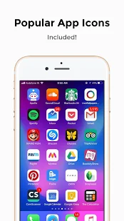 Программа iOS 12 Icon Pack на Андроид - Открыто все
