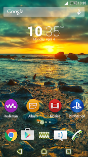Программа Sea Sunrise for Xperia™ на Андроид - Обновленная версия