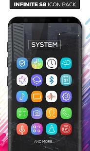 Программа Infinite S9 Icon Pack на Андроид - Новый APK