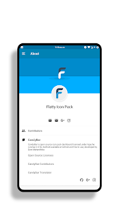 Программа FLATTY - Icon Pack на Андроид - Открыто все