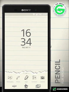 Программа Pencil for Xperia™ на Андроид - Открыто все