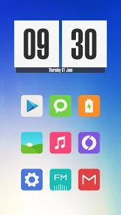 Программа Miu - MIUI 10 Style Icon Pack на Андроид - Открыто все