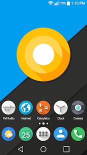 Программа Icon Pack - Android™ Oreo 8.0 на Андроид - Новый APK