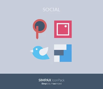 Программа SIMPAX ICON PACK на Андроид - Новый APK