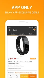 Программа GearBest магазин онлайн покупок на Андроид - Обновленная версия
