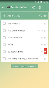 Программа Wunderlist: списки текущих дел на Андроид - Обновленная версия