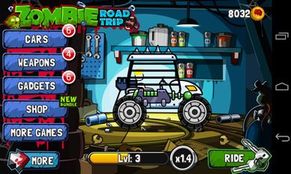 Игра Zombie Road Trip на Андроид  бесплатно - Бесконечные монеты