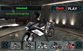 Игра Police Bike Traffic Rider на Андроид  бесплатно - Открыто все