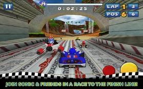 Игра Sonic & SEGA All-Stars Racing™ на Андроид  бесплатно - Бесконечные монеты