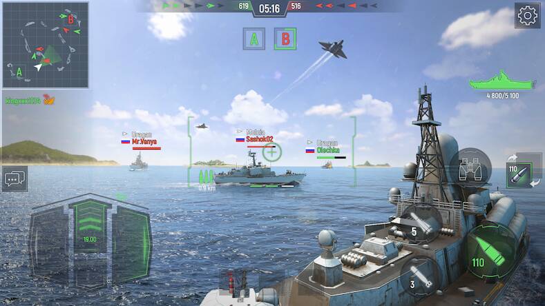  Force of Warships:  PvP   -  