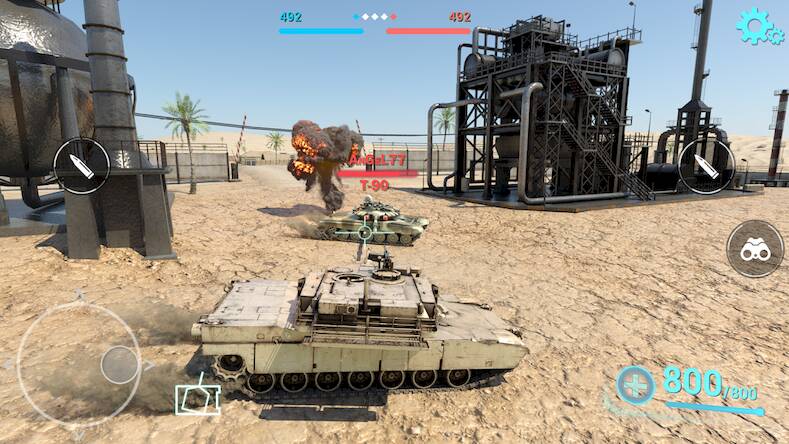  Tanks Battlefield: PvP Battle   -  