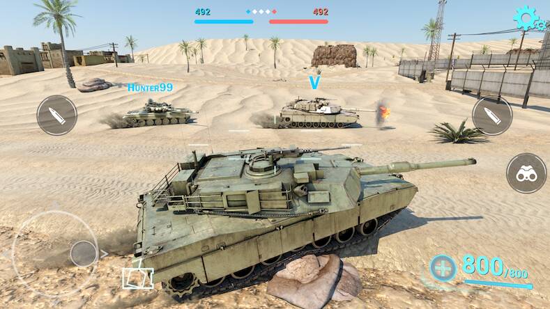  Tanks Battlefield: PvP Battle   -  