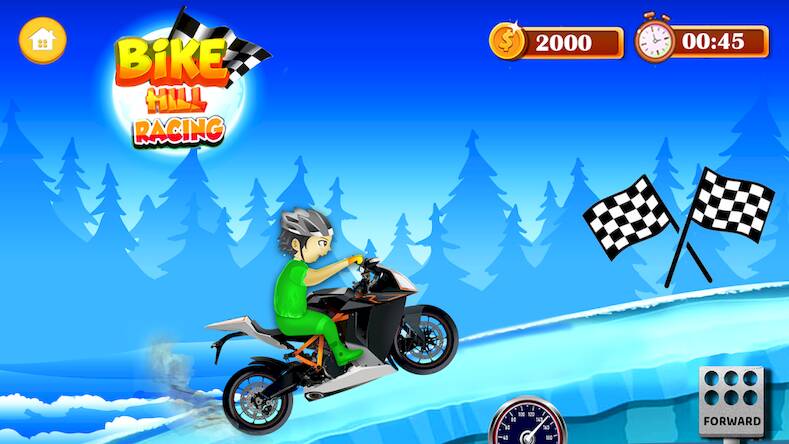  Bike Hill Racing - Bike Game   -  