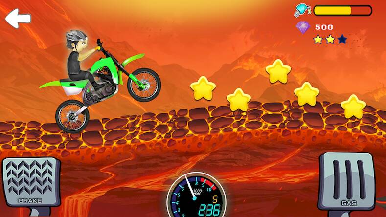  Bike Hill Racing - Bike Game   -  