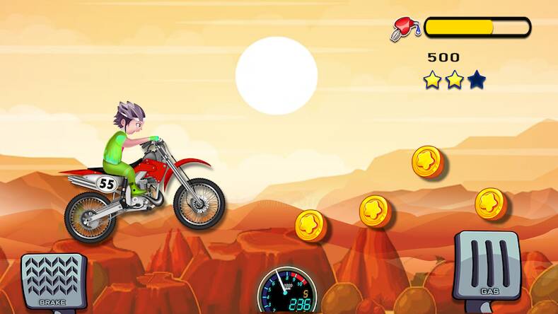  Bike Hill Racing - Bike Game   -  