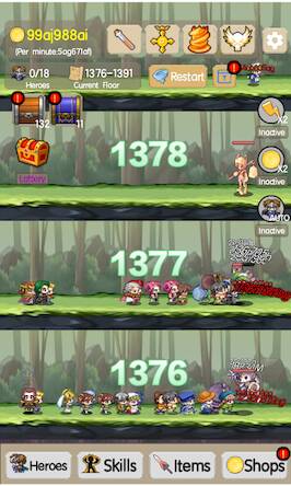  Idle Tower:Endless Heroes   -  