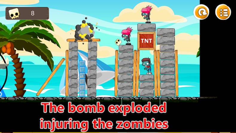  Zombie Tower: Catapult Defense   -  