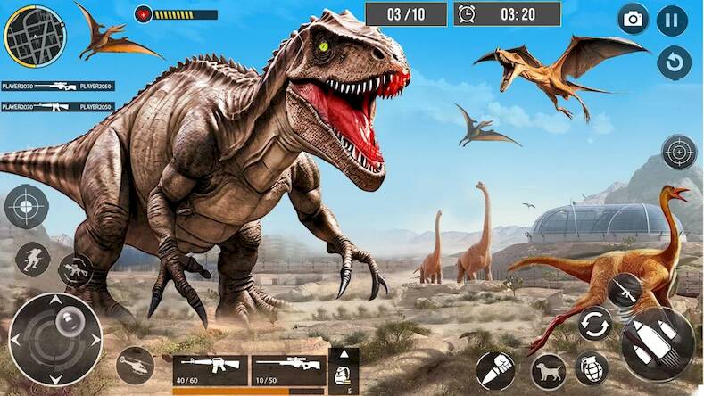  Dinosaur Games: Wild Dino Hunt   -  
