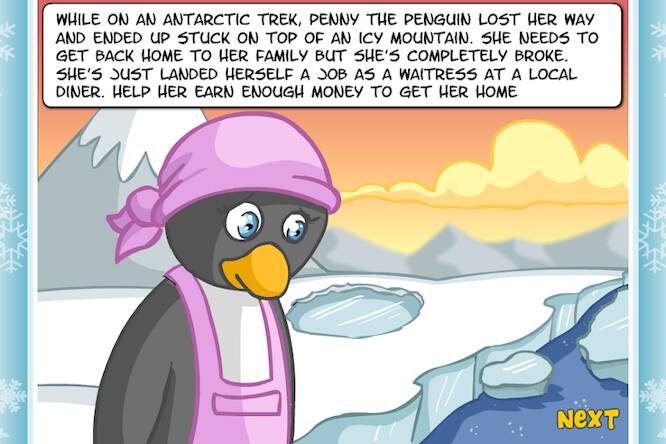  Penguin Diner: Restaurant Dash   -  